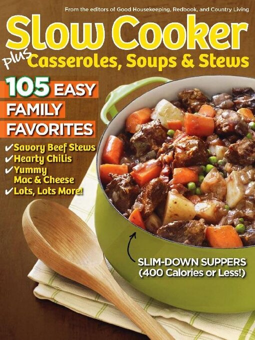 Title details for Slow Cooker, Casseroles, Soups & Stews by Hearst - Available